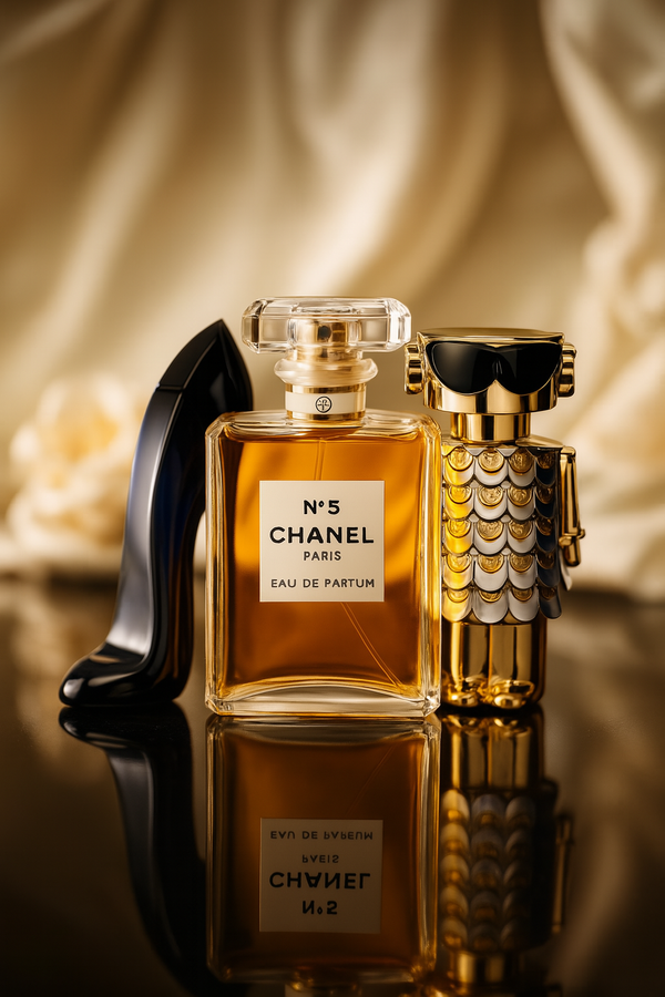 Set de 3 parfumuri: GOOD GIRL, Chanel Nº5, FAME 100ml